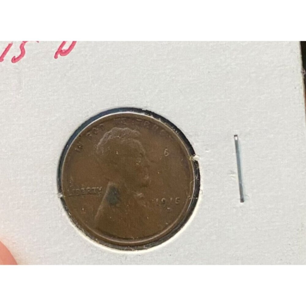 1915 D Lincoln Wheat Cent/Penny - Circulated - F Fine to VF Very Fine